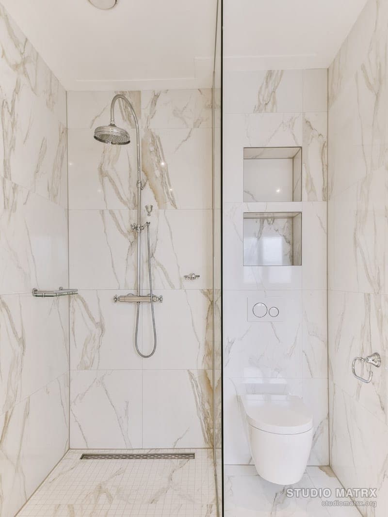 Modern Minimal Bathroom design in Mumbai