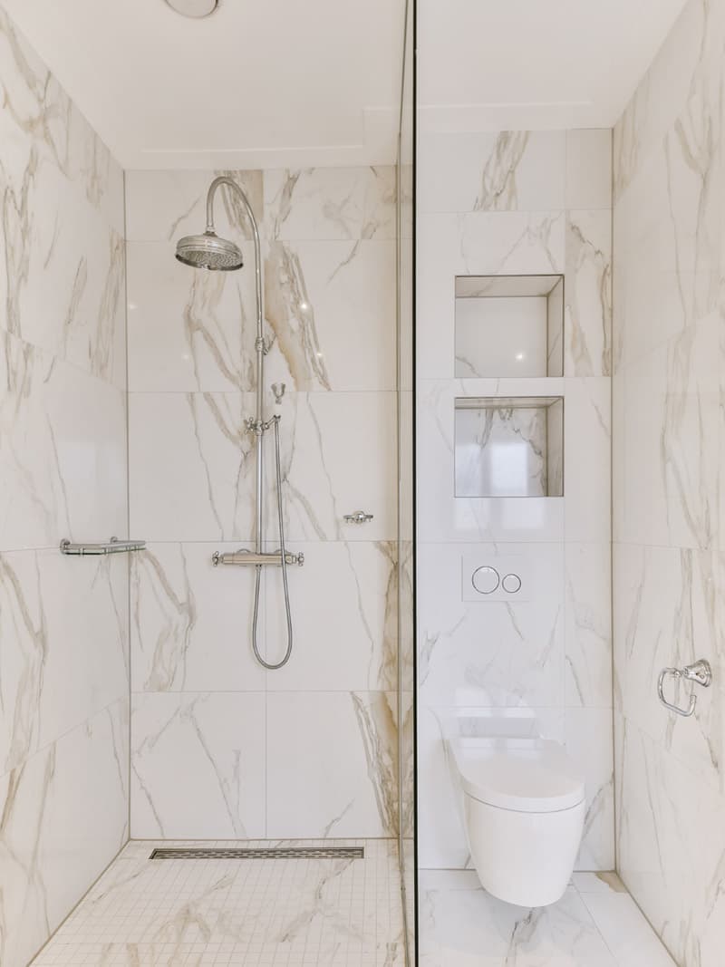 Modern Minimal Bathroom design in Mumbai