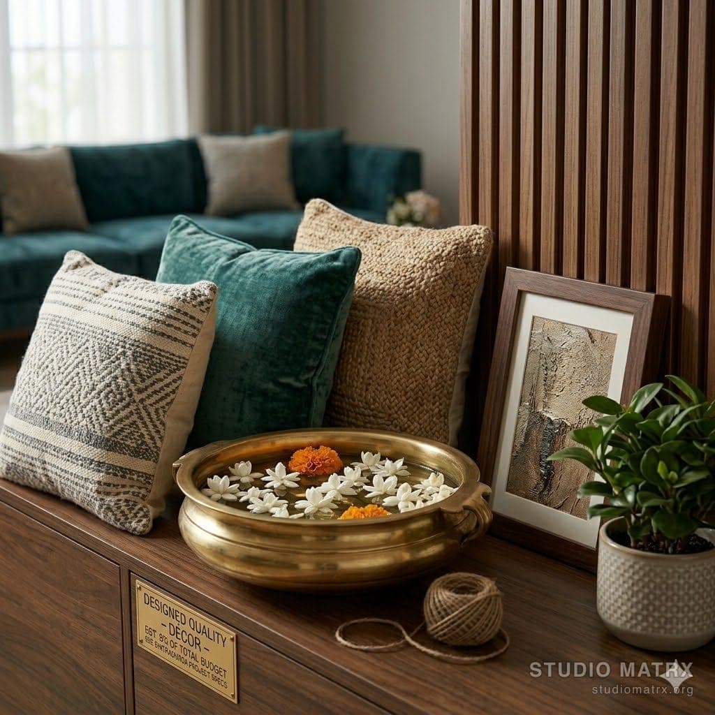 Decor and finishings detail