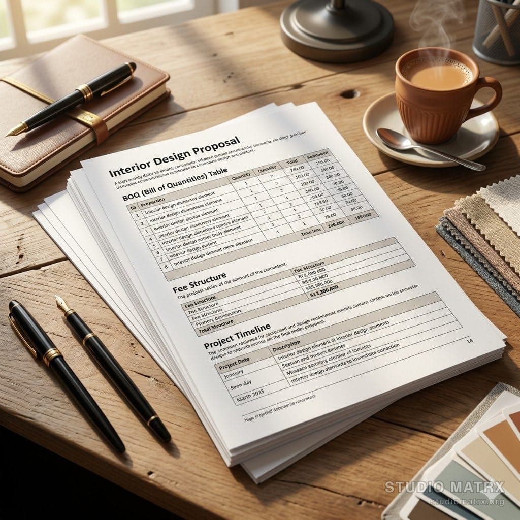 Designer proposal document
