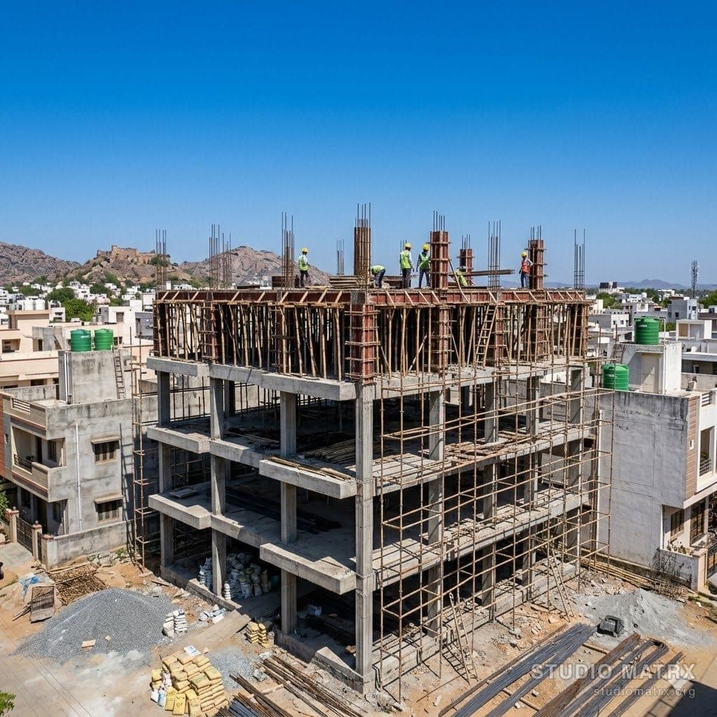 Multi-floor RCC structure