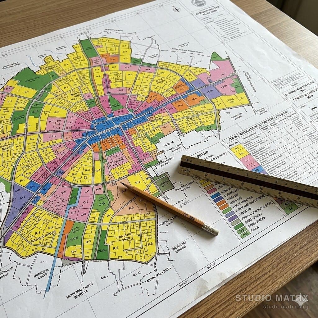 City zoning overlay map