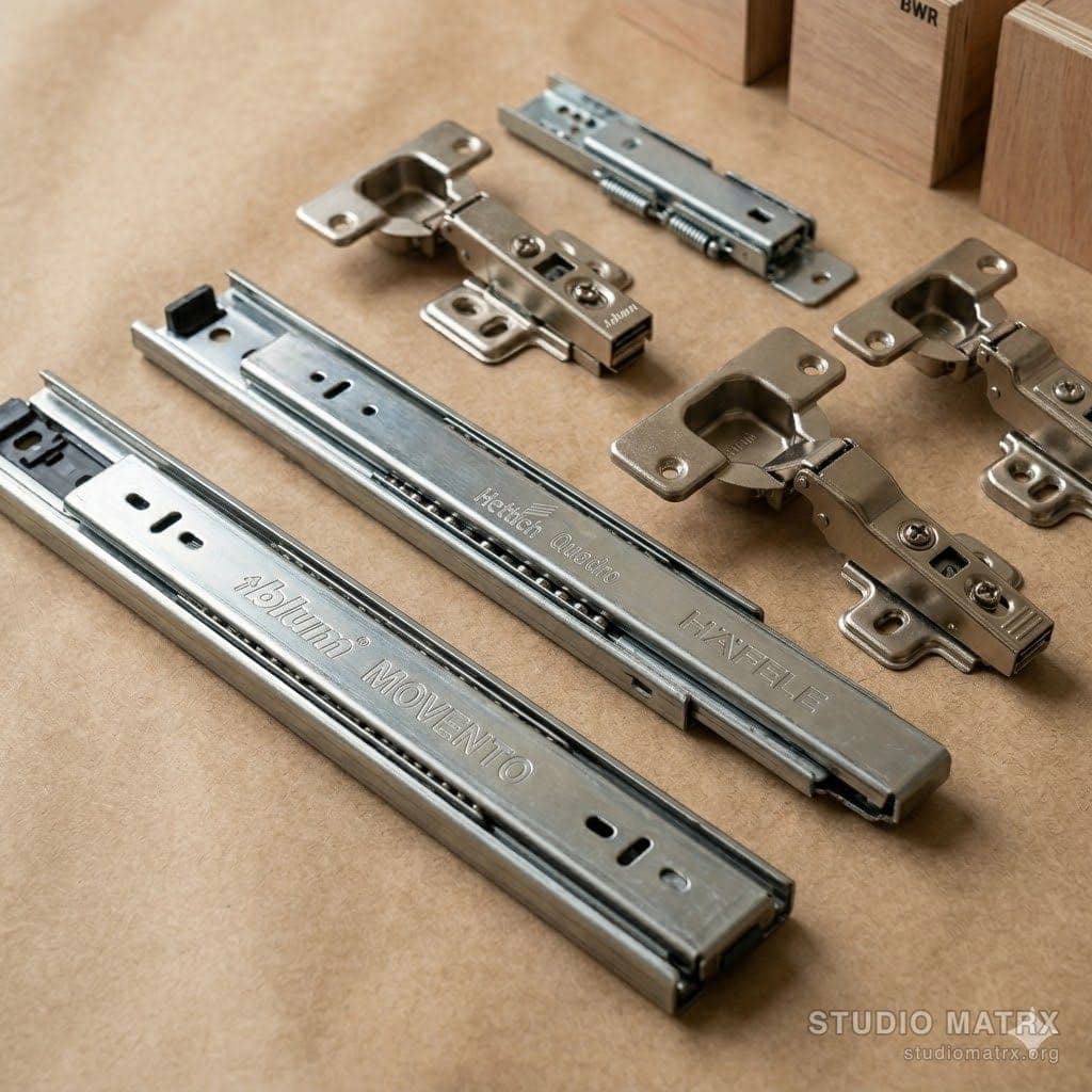 Hettich Hafele Blum hardware