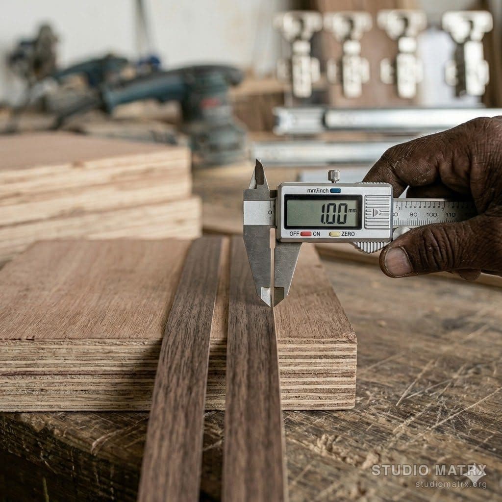 Comparison of 0.8 vs 1mm laminate edge bands