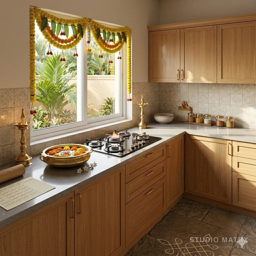Kitchen in southeast zone