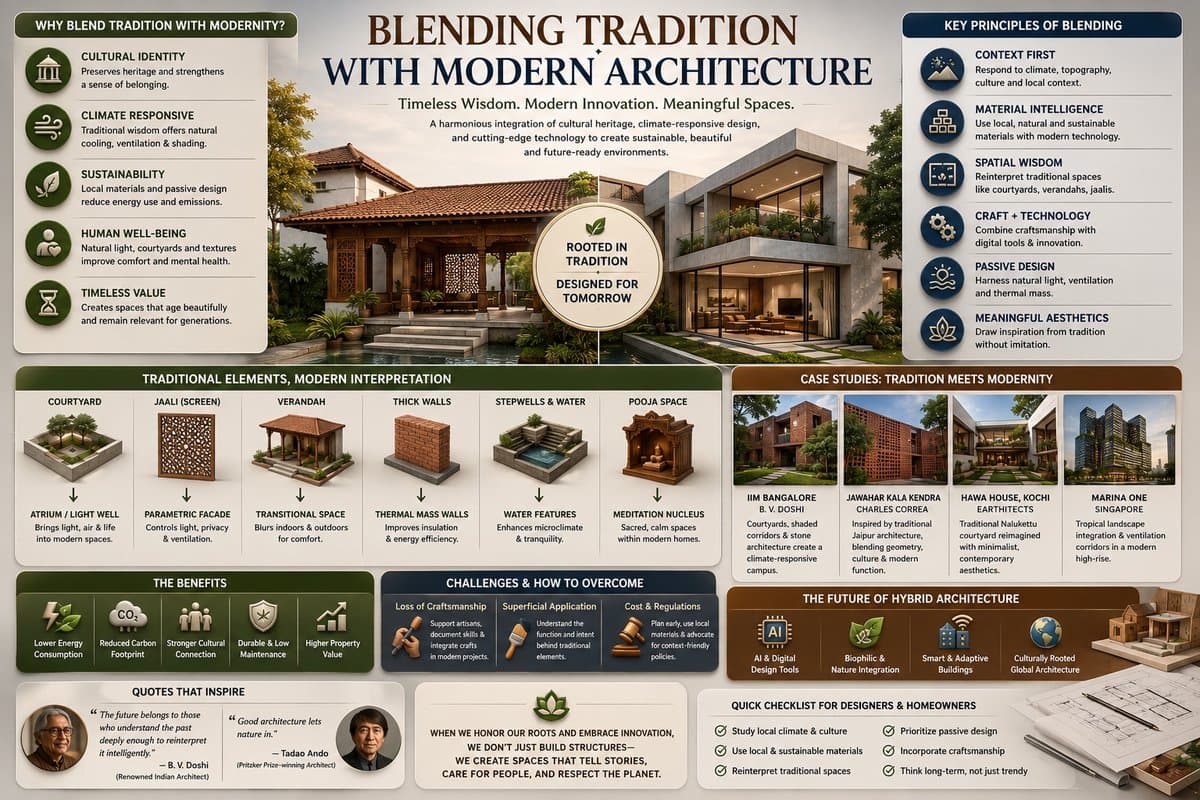 Blending Tradition with Modern Architecture