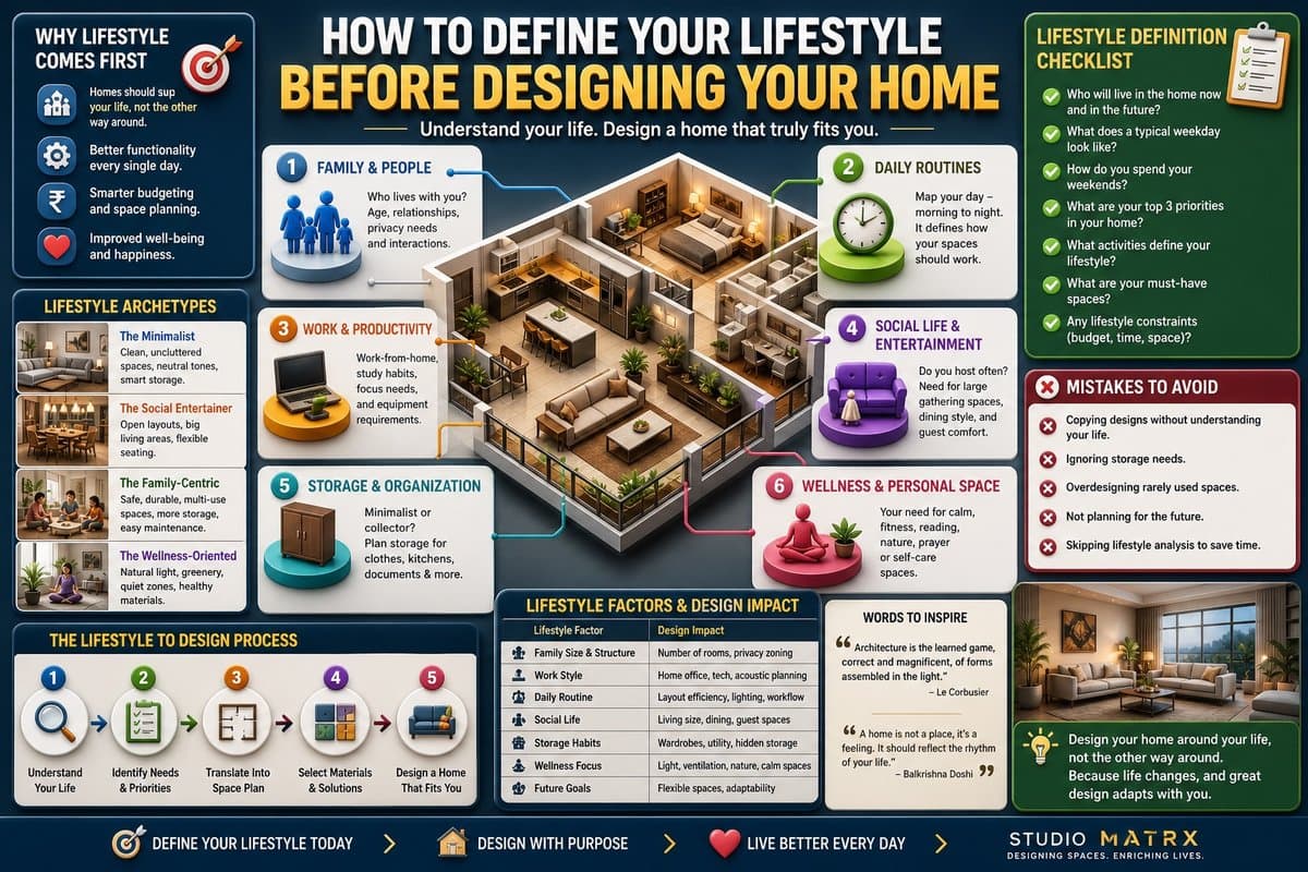 How to Define Your Lifestyle Before Designing Your Home