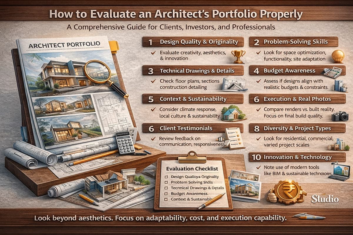 How to Evaluate an Architect’s Portfolio Properly