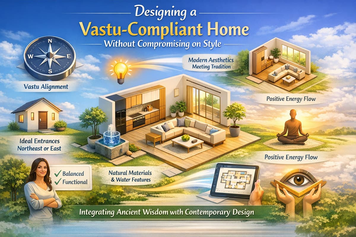 How to Design a Vastu-Compliant Home Without Compromising on Style