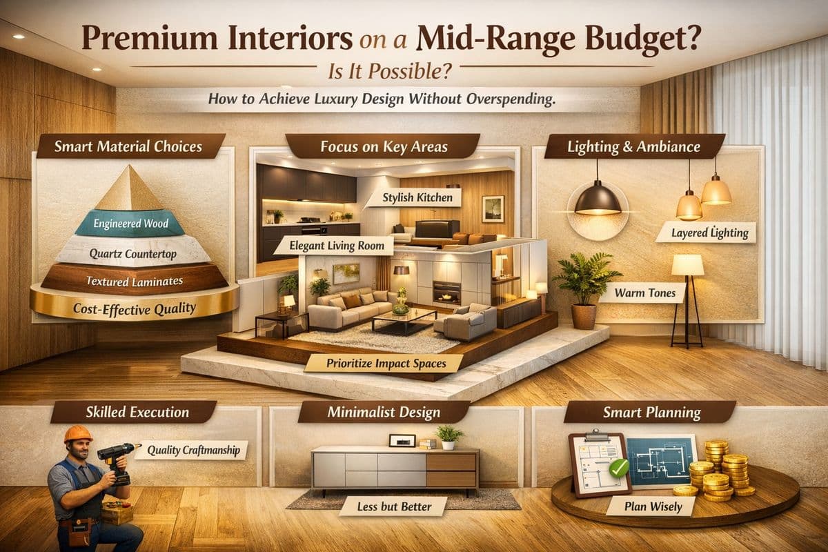 Premium Interiors Within A Mid-Range Budget – A Feasible Objective?