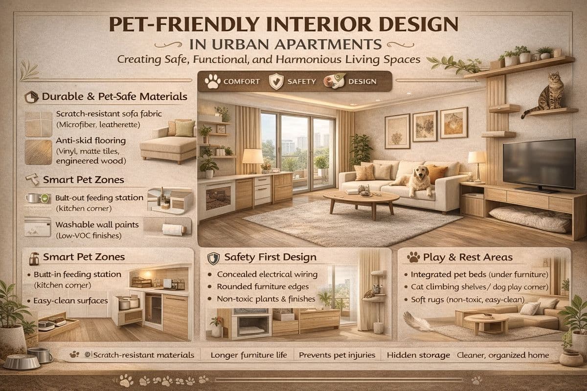 Interior Design of the Urban Apartment in the Era of Companion Animals