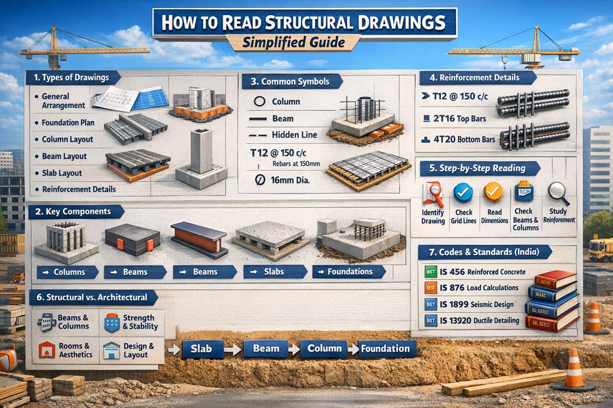 How to Read Structural Drawings (Simplified)