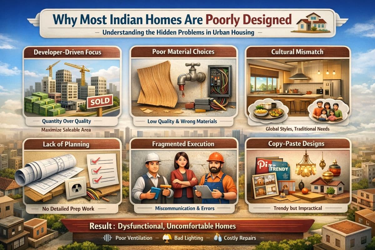 Why Most Indian Homes Are Poorly Designed