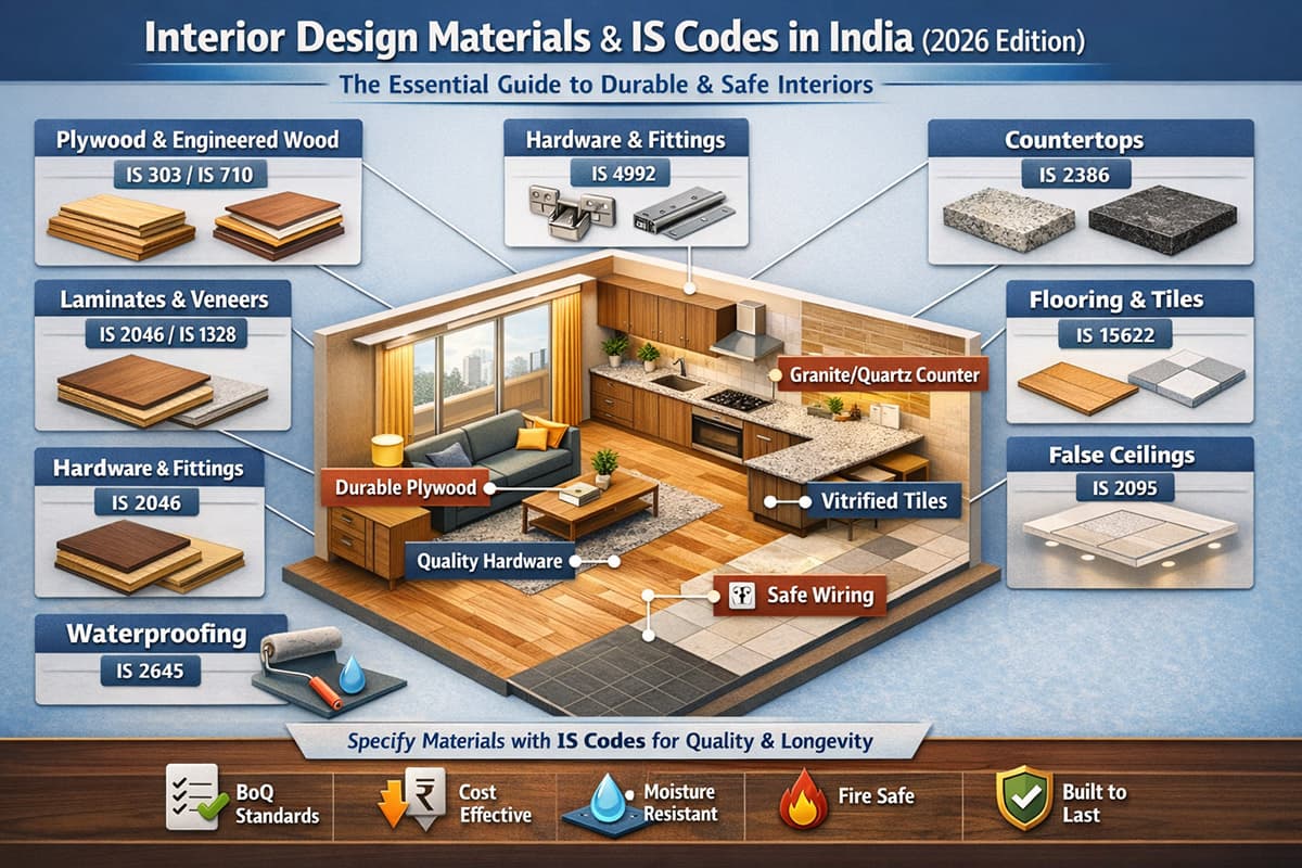 Indian Interior Design Materials and Finishes Master Guide (2026 Edition)