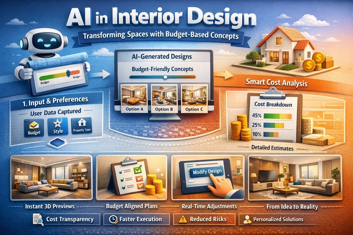 AI in Interior Design: Budget-Based Concepts Revolutionizing the Field