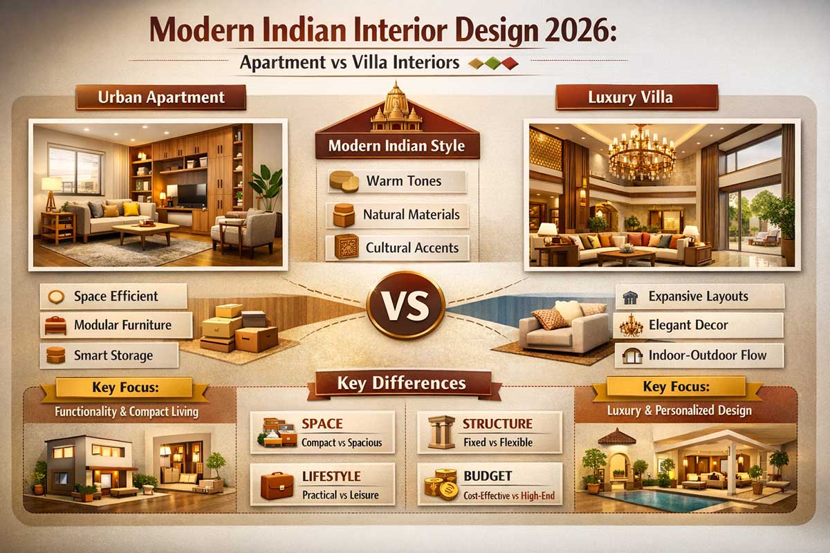 Interior Design Styles Dominating Indian Urban Homes in 2026