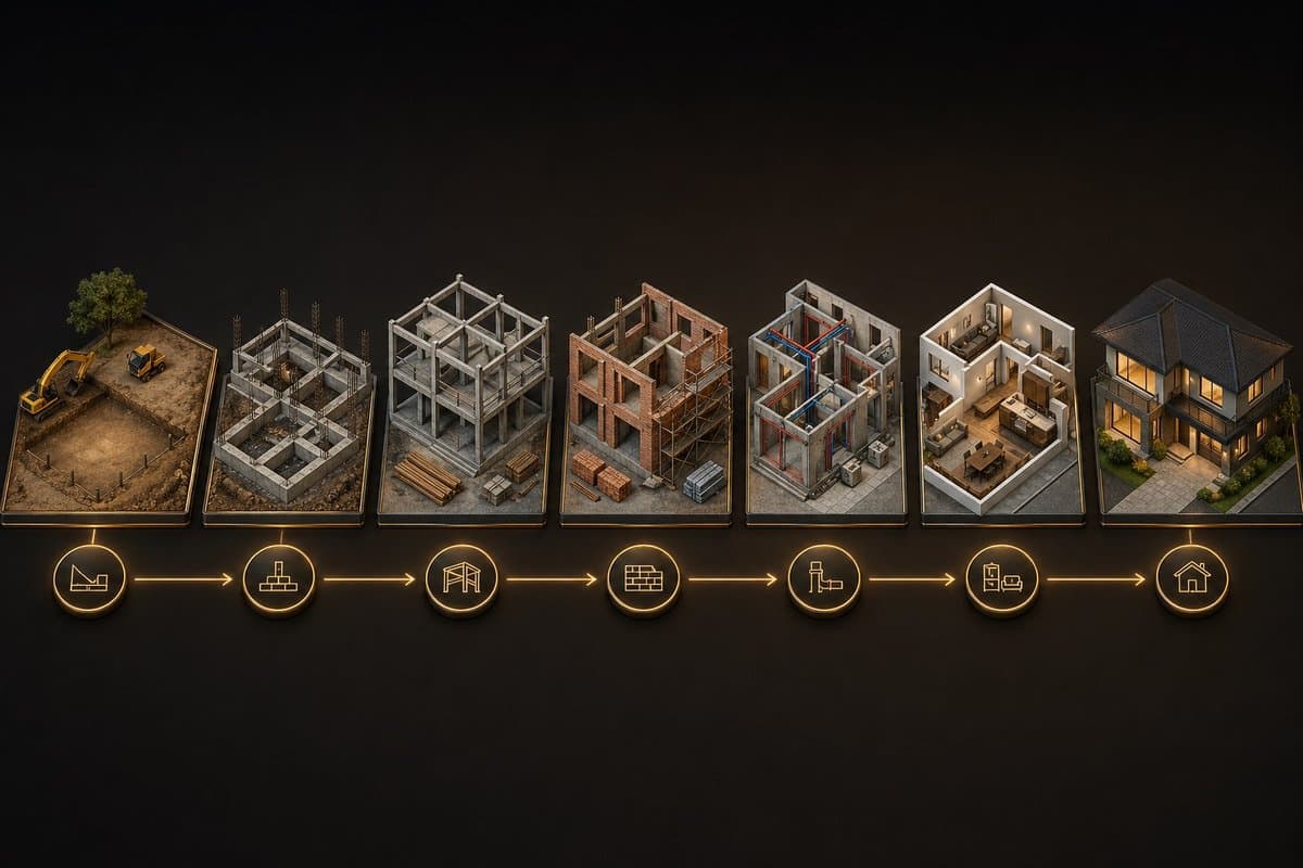 Foundation to Finishing – Timeline of Building a House