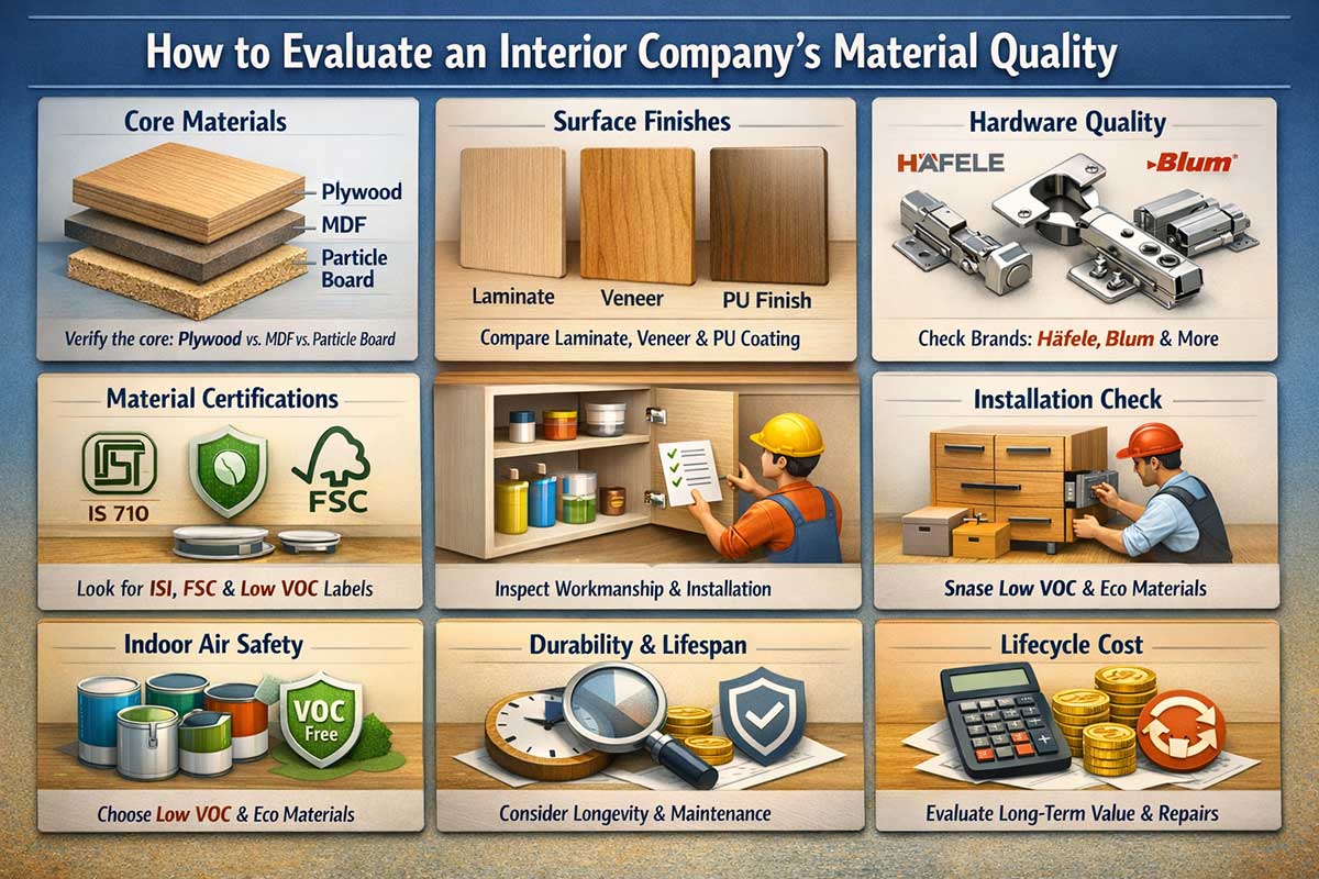 How to Evaluate an Interior Company’s Material Quality