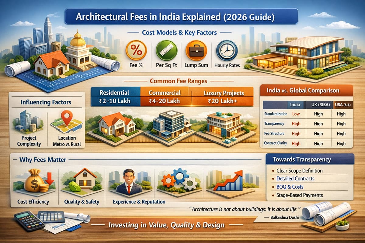 Understanding Architectural Fees in India