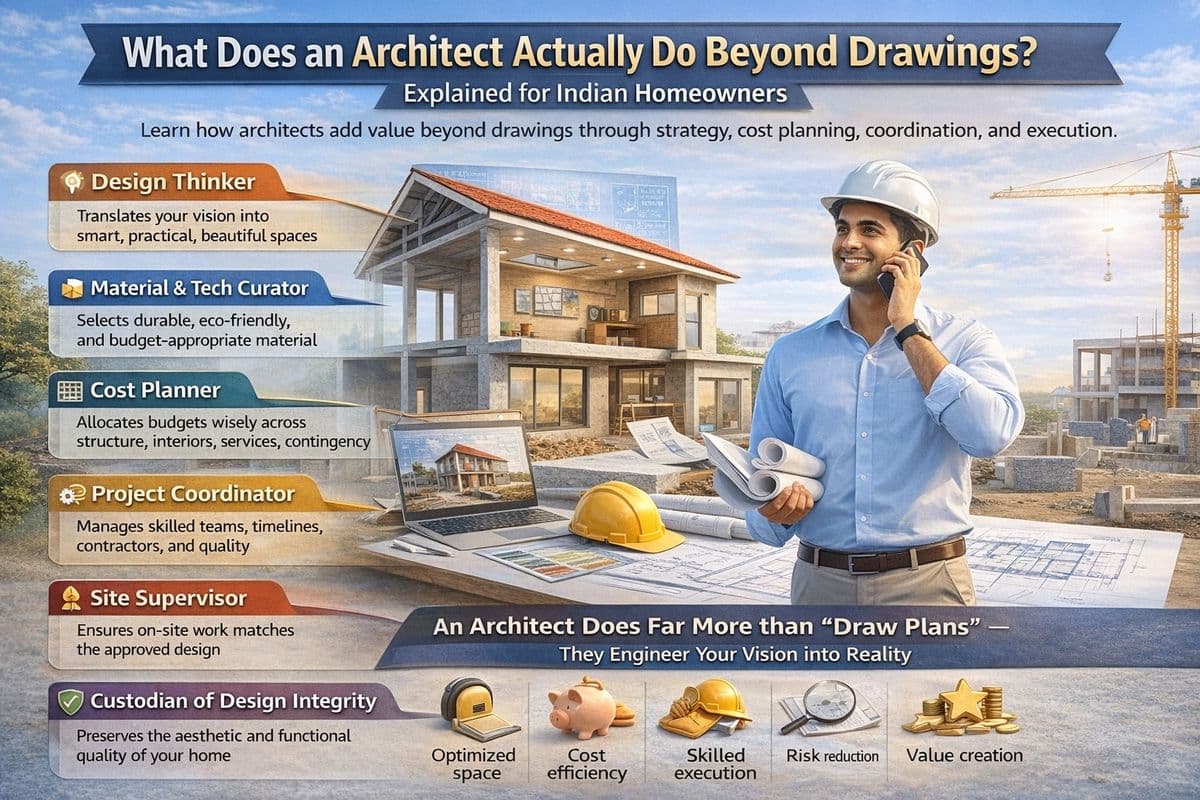What Does an Architect Actually Do, Beyond Drawings?