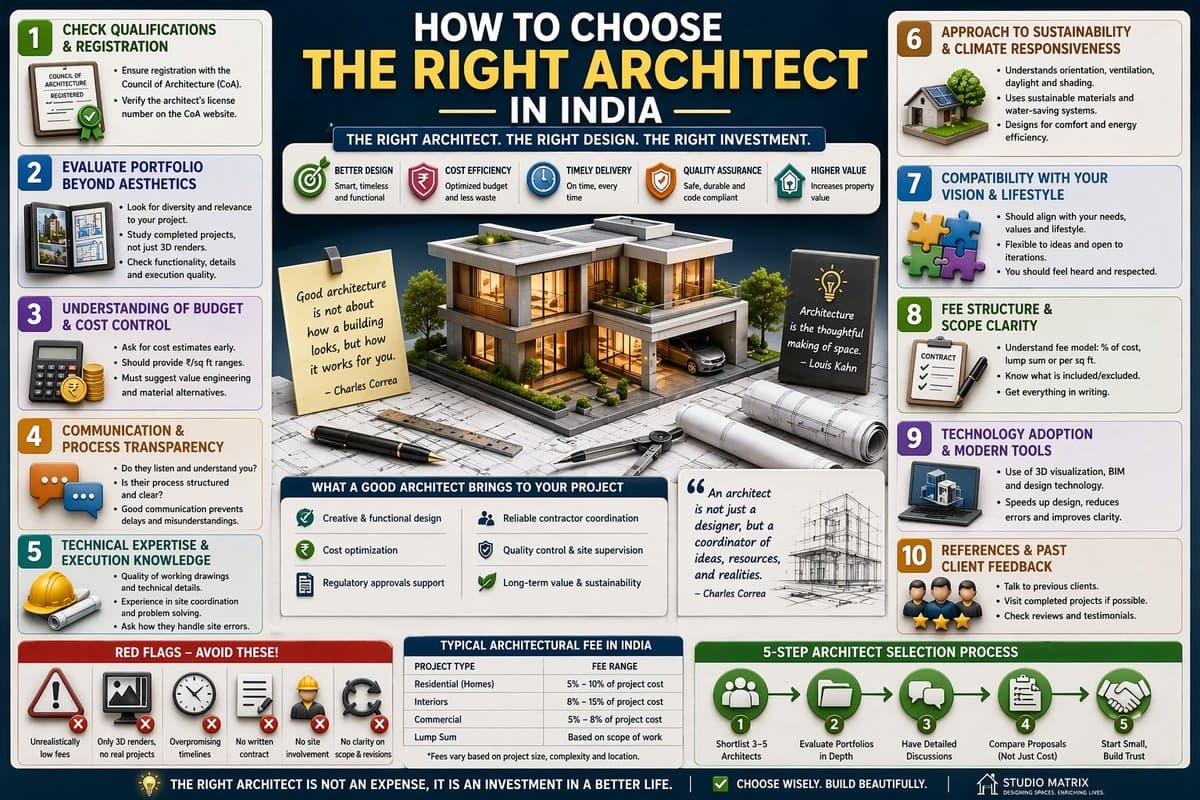How to Choose the Right Architect in India