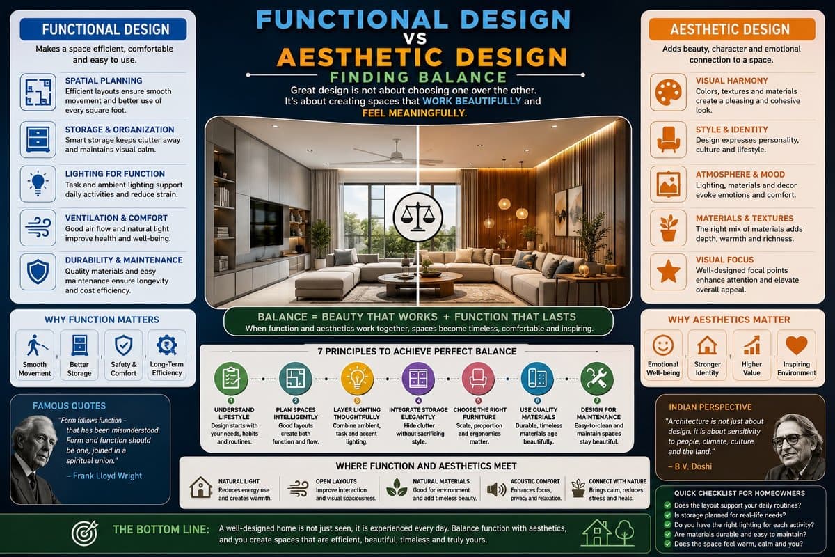 Functional Design vs Aesthetic Design – Finding Balance