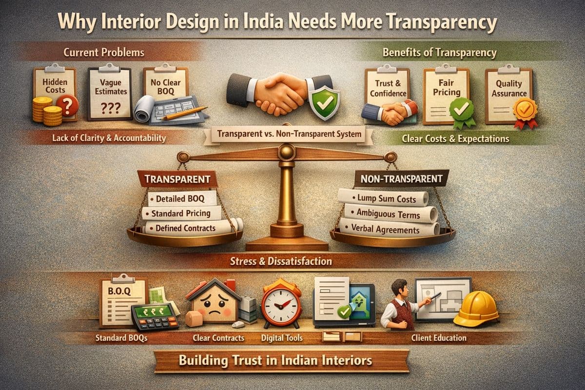 Why Transparency is Essential for Interior Design in India