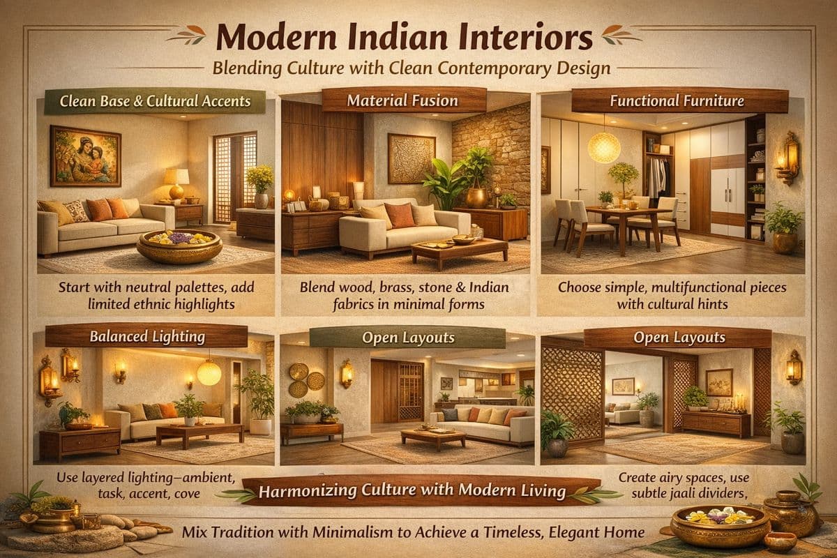 Modern Indian Interiors: The Fusion of Culture with Contemporaneity
