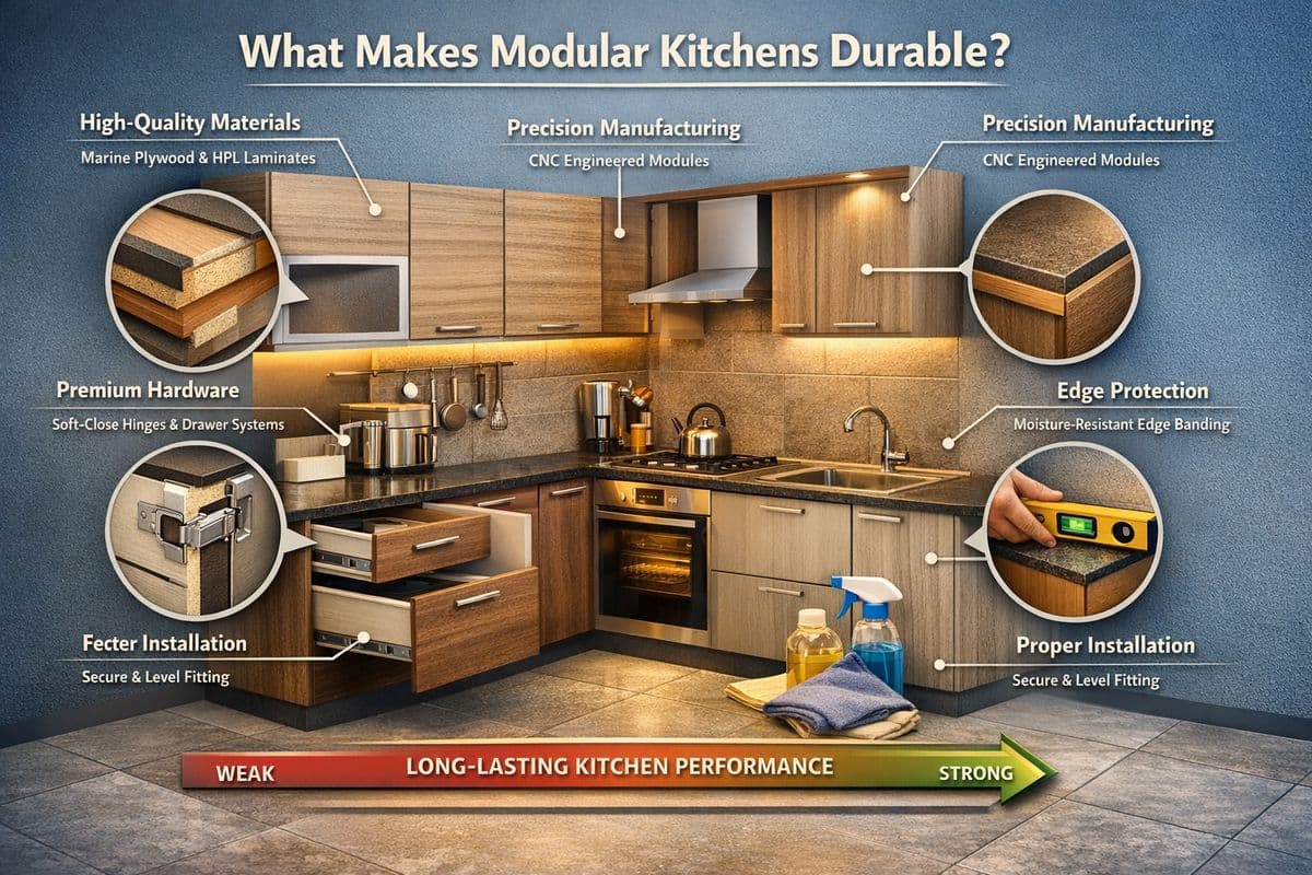 What Makes Modular Kitchens Durable? A Scientific and Practical Perspective