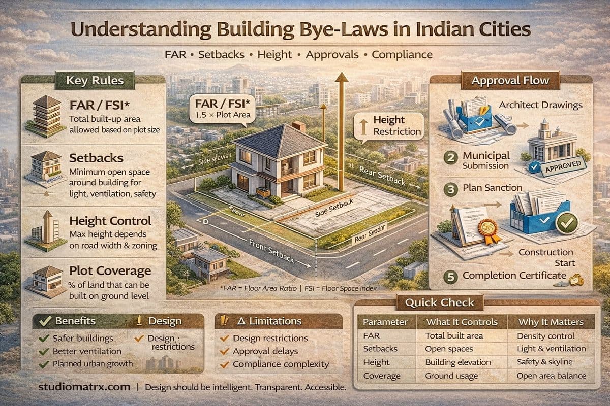 Understanding Building Bye-Laws in Indian Cities