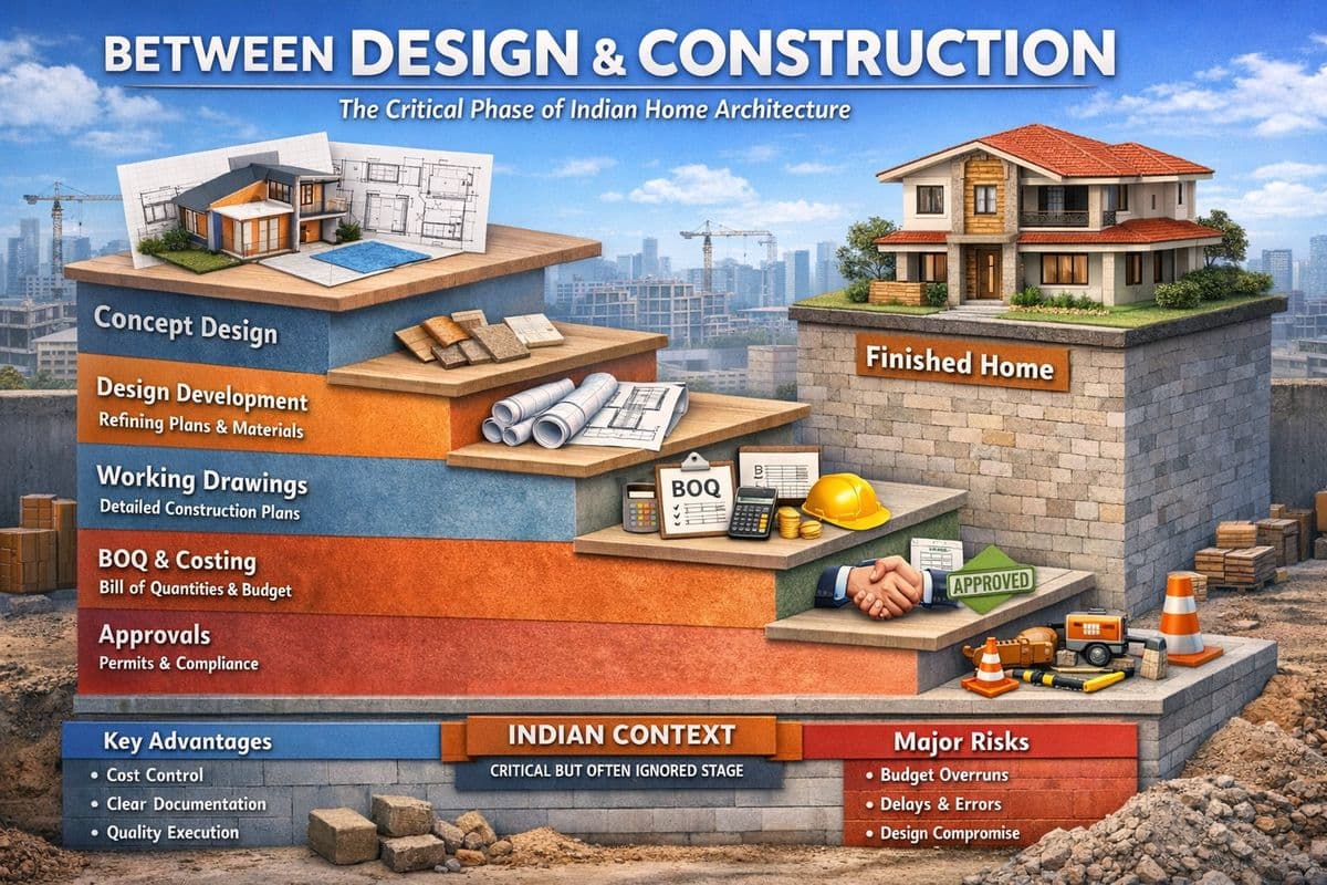 What Happens Between Design and Construction?