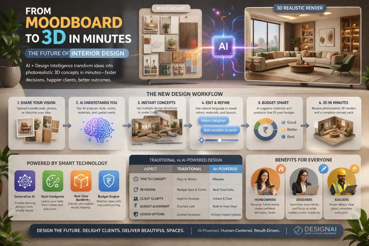 From Moodboard to Instant 3D: The Future of Interior Design
