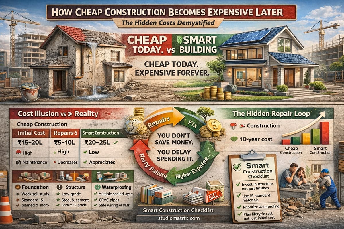 How Cheap Construction Becomes Expensive Later