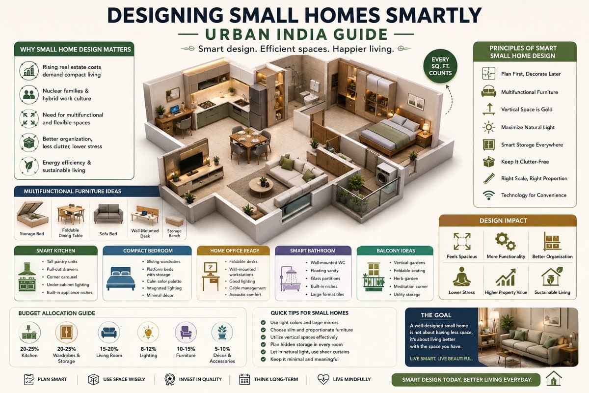 Designing Small Homes Smartly: An Urban India Guide