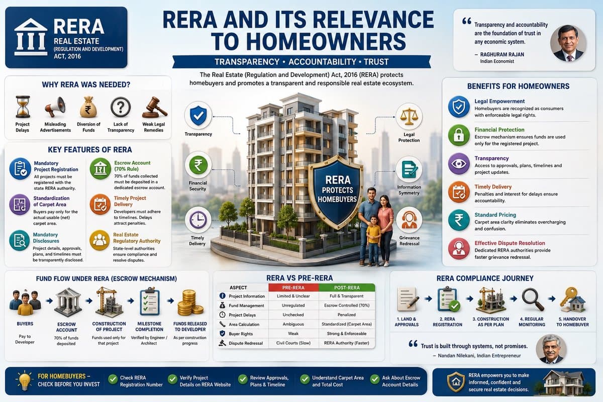 RERA and Its Relevance to Homeowners