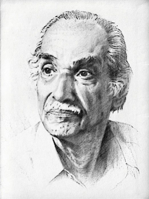 Achyut Kanvinde — portrait
