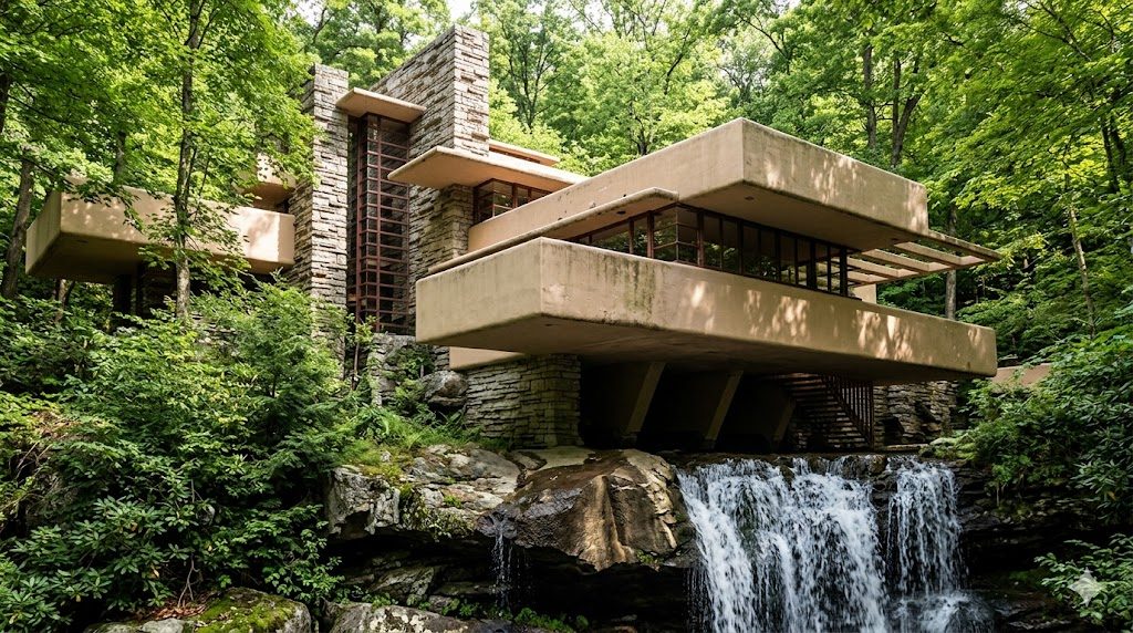 Frank Lloyd Wright — The father of organic architecture — buildings that grow from their land