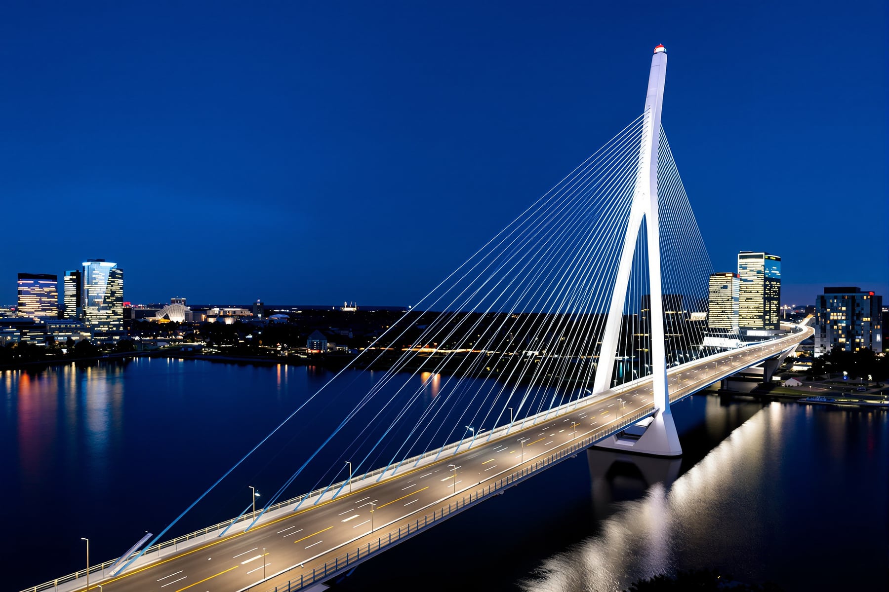 The Erasmus Bridge: Rotterdam's Swan