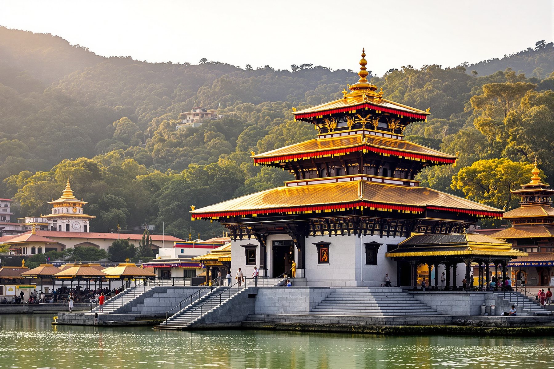 Pashupatinath: The Golden Pagoda on the Sacred River
