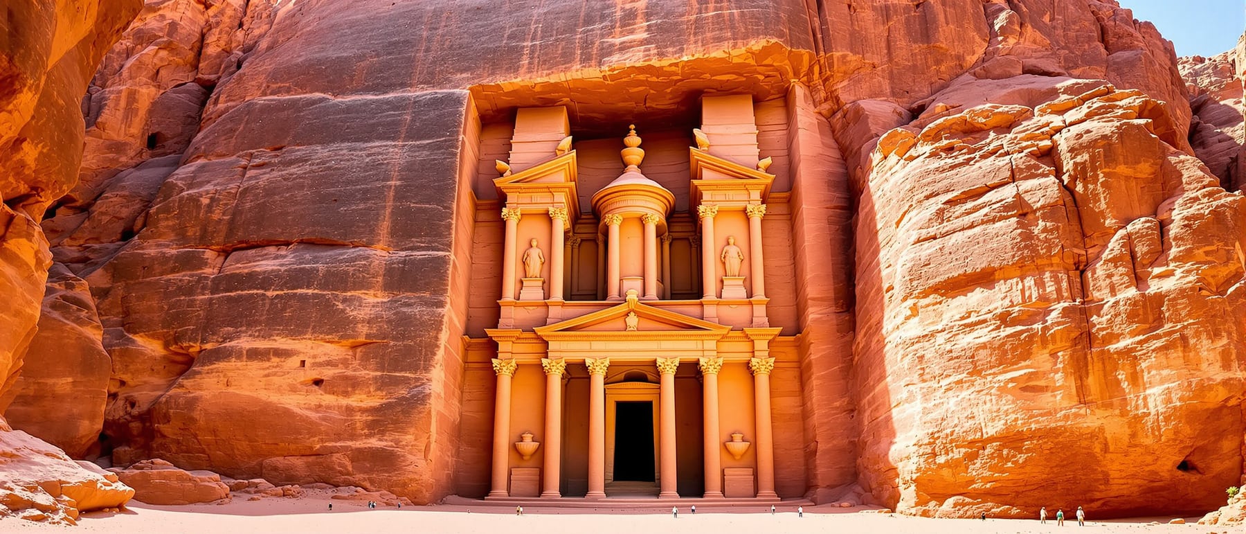 The Royal Tombs of Petra: Palaces for the Dead, Carved From a Cliff