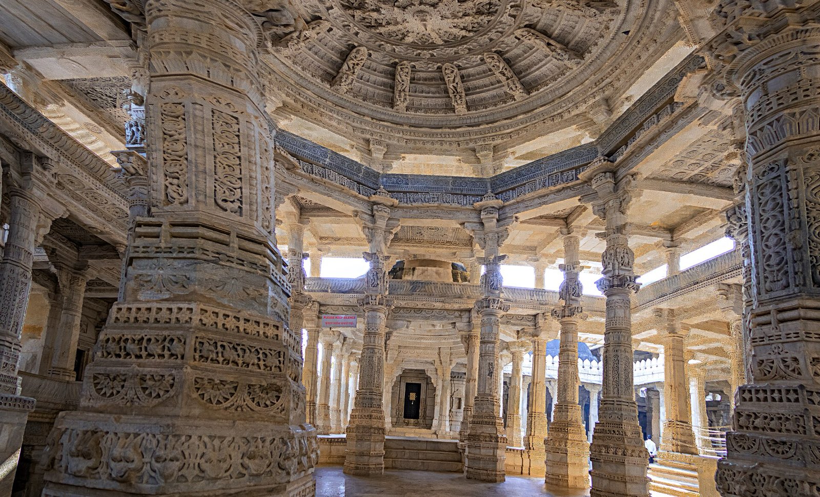 The Ranakpur Jain Temple: A Forest of 1,444 Marble Pillars, No Two Alike