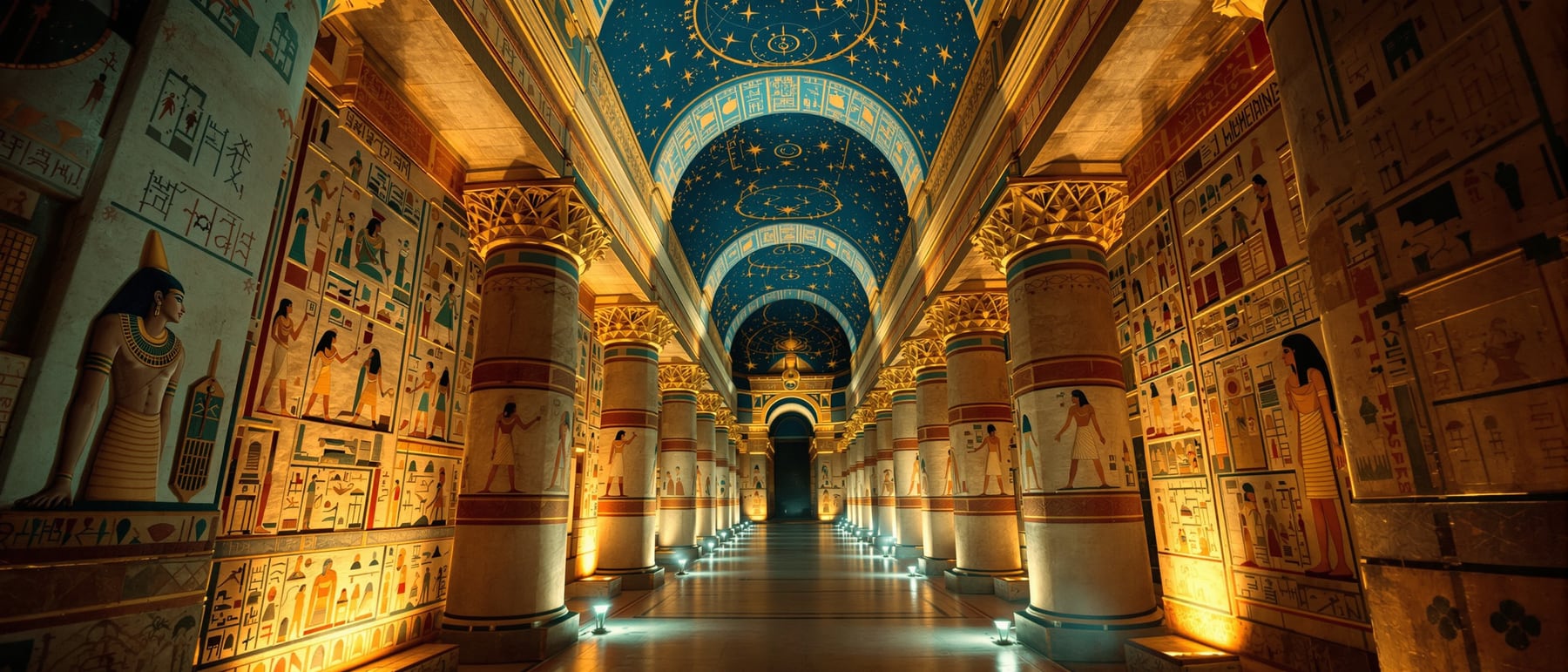 The Tomb of Seti I: The Painted Underworld Beneath the Peak