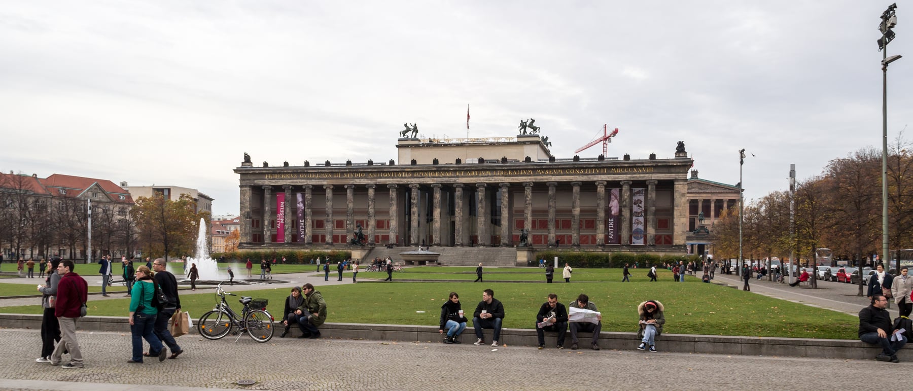 Altes Museum — The public museum as a Greek stoa.