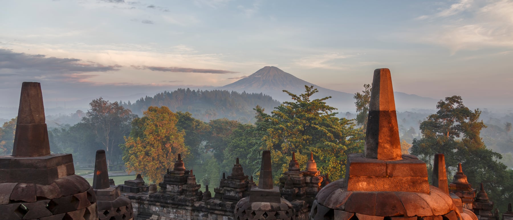 Borobudur — A Buddhist mandala you ascend as a pilgrimage.
