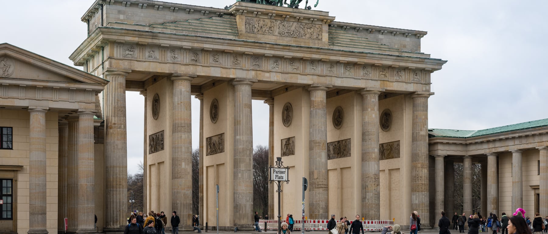 Brandenburg Gate — A Greek-revival gateway that became a national symbol.