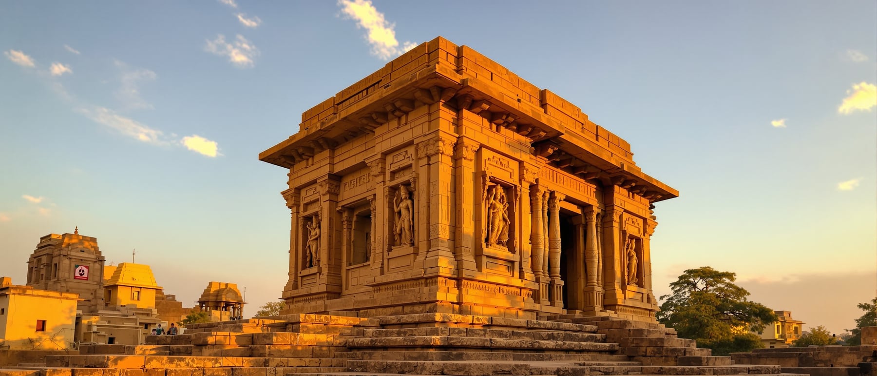 Dashavatara Temple, Deogarh — An early structural stone temple with a shikhara.