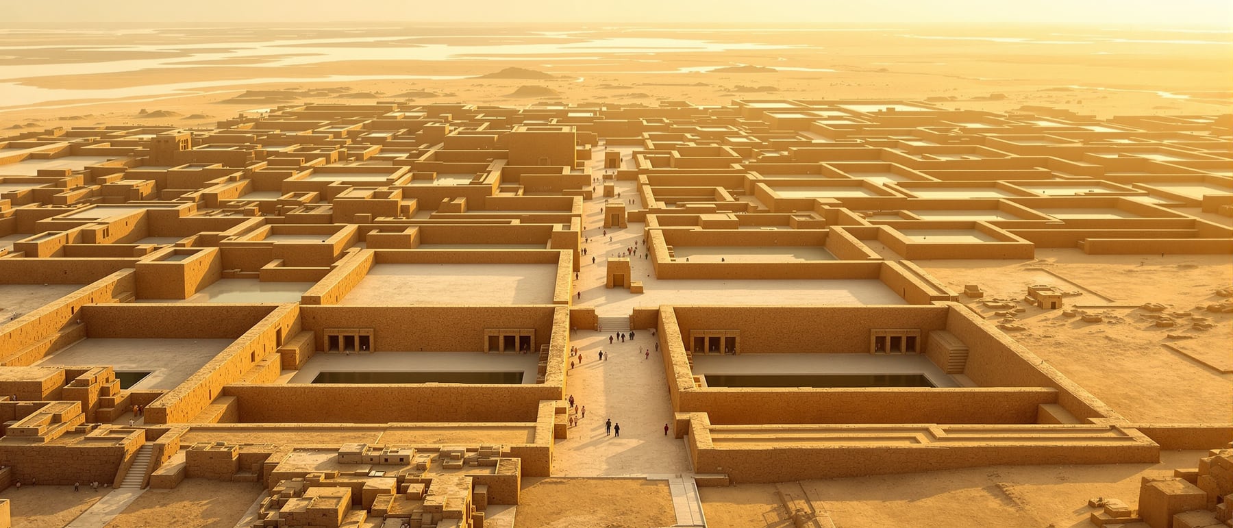 Dholavira (planned city) — Water-harvesting reservoirs and a citadel grid — a UNESCO Indus city.