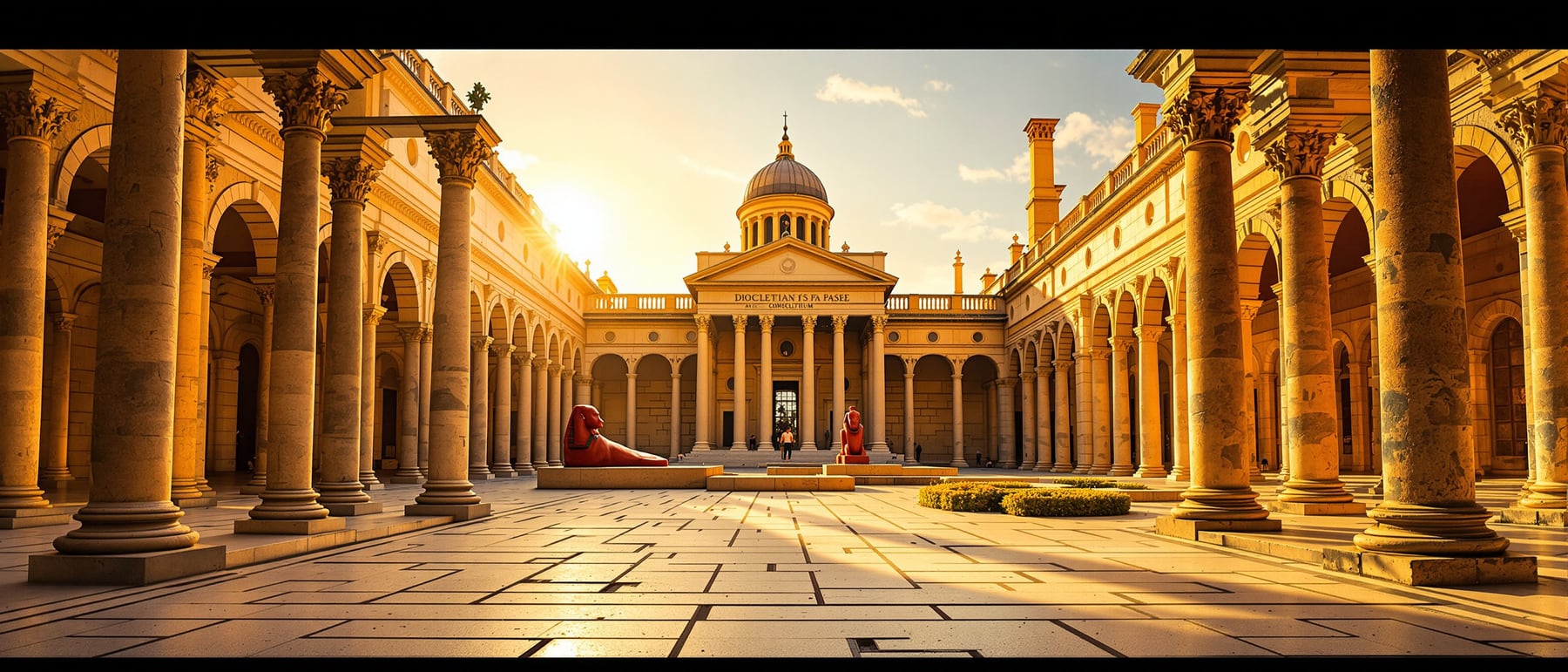 Diocletian's Palace — A fortified palace that became a living city.