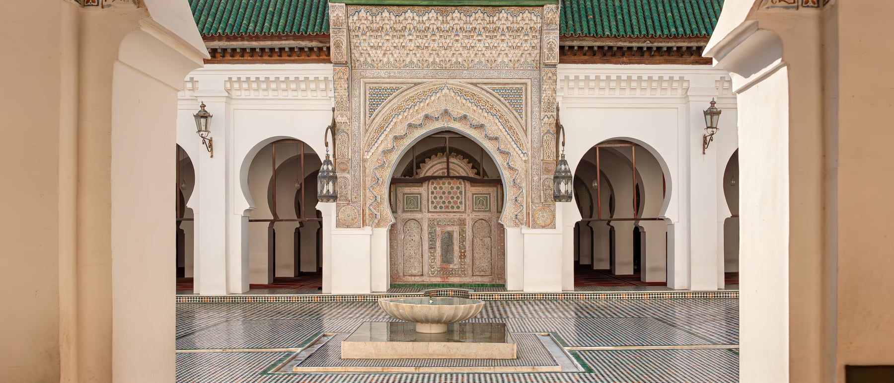 Fez Medina (al-Qarawiyyin) — The world's oldest university within a labyrinthine medina.