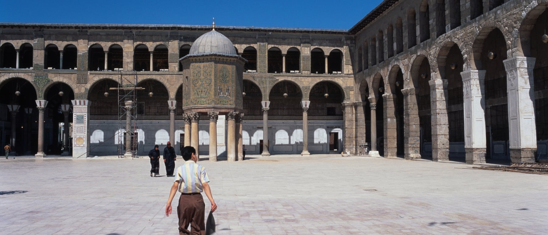Great Mosque of Damascus — The template for the hypostyle congregational mosque.